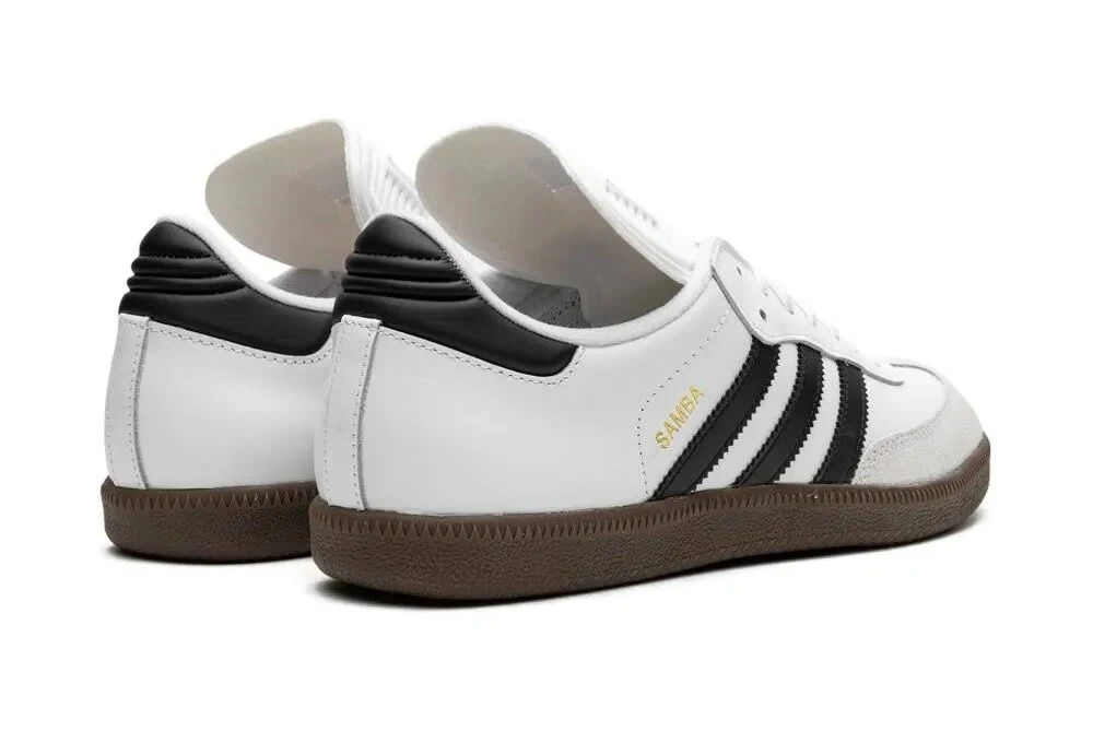 Adidass "SAMBA WHITE BLACK" Mens - Image 3