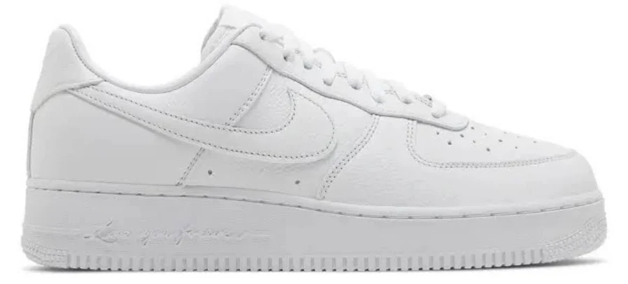 Nocta X Nike Airforce 1 Low Certified Lover Boy Triple White
