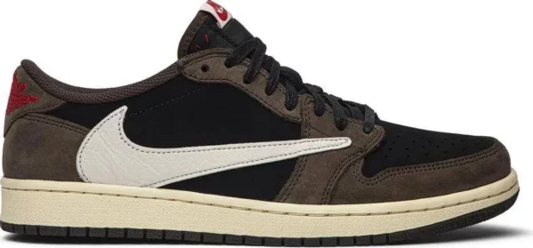 Nike Air Jordan Retro 1 Low X Travis Scott Dark Mocha