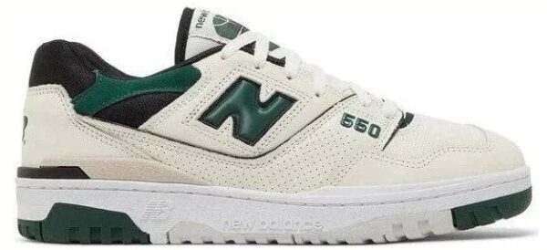 New Balance 500 White Green