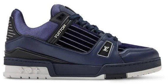 Louis Vuitton LV Trainer Sneakers Marine Navy Blue