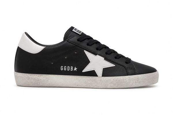 Golden Goose Superstar Black White