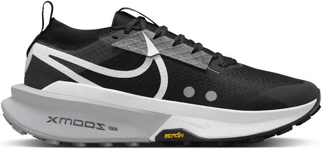Nike ZEGAMA TRAIL 2 Black White Wolf Grey Anthracite