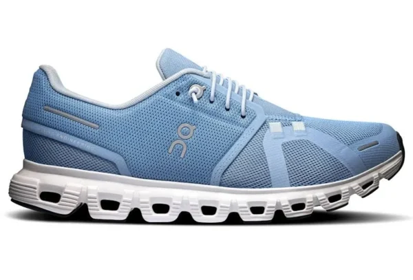 On Running Cloud 6 Chambray White