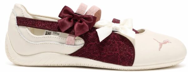 Puma Speed Cat Ballet Lace Ivory Maroon