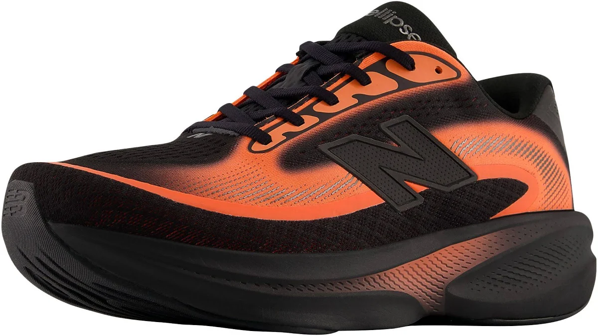 New Balance Ellipse V1 Tangerine Heat Black 2662 - Image 2