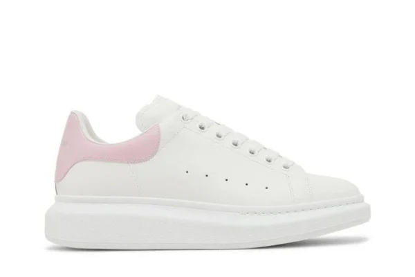 WMN Alexander McQueen White Pink Sneakers Premium Quality