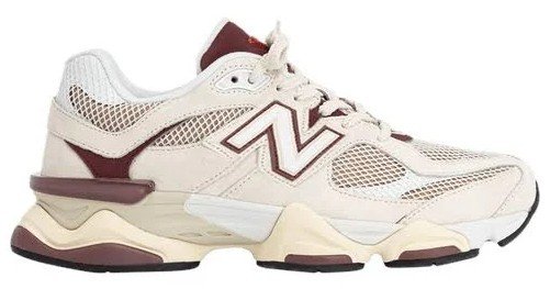 NEW BALANCE 9060 LINEN BURGENDY