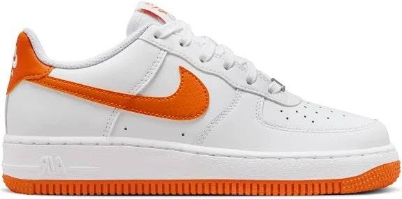 NIKE AIRFORCE 1 LOW WHITE SAFTEY ORANGE