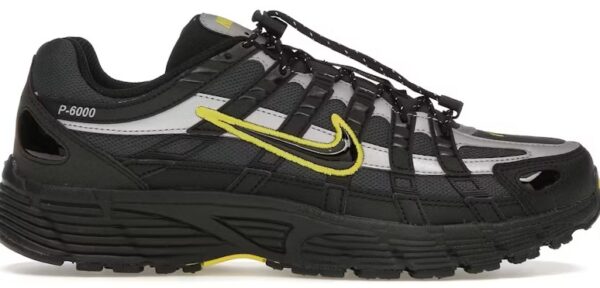 Nike P-6000 Anthracite High Voltage black reflective