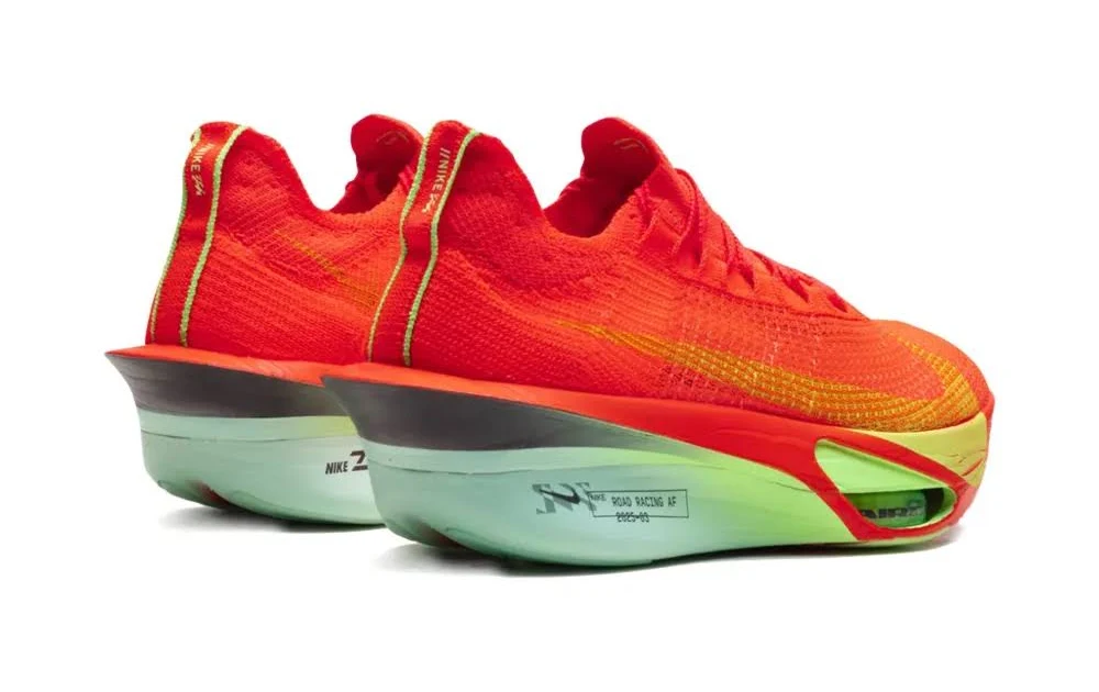 Nike Air Zoom AlphaFly Next Bright Crimson Lime Blast - Image 2