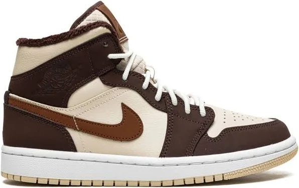 Nike Air jordan 1 Mid Se Brown Basalt Oatmeal