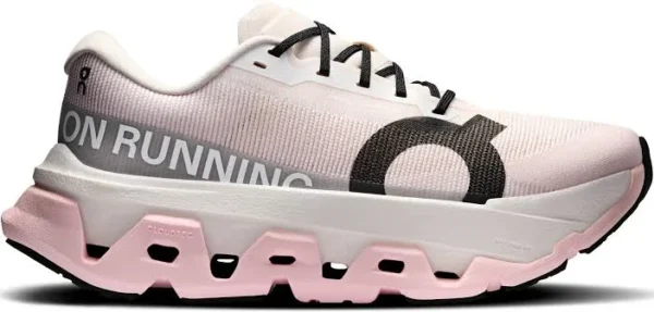 On RUNNING CLOUDMONSTER 3 HYPER IVORY PEONY PINK