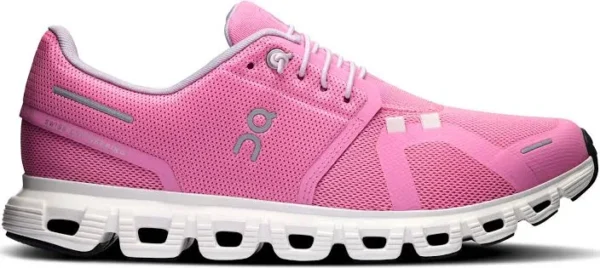 On RUNNING CLOUD 6 RASPBERRY WHITE PINK