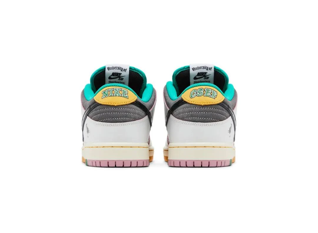 Nike Sb Dunk Low Pro X CSEF White and black - Image 3