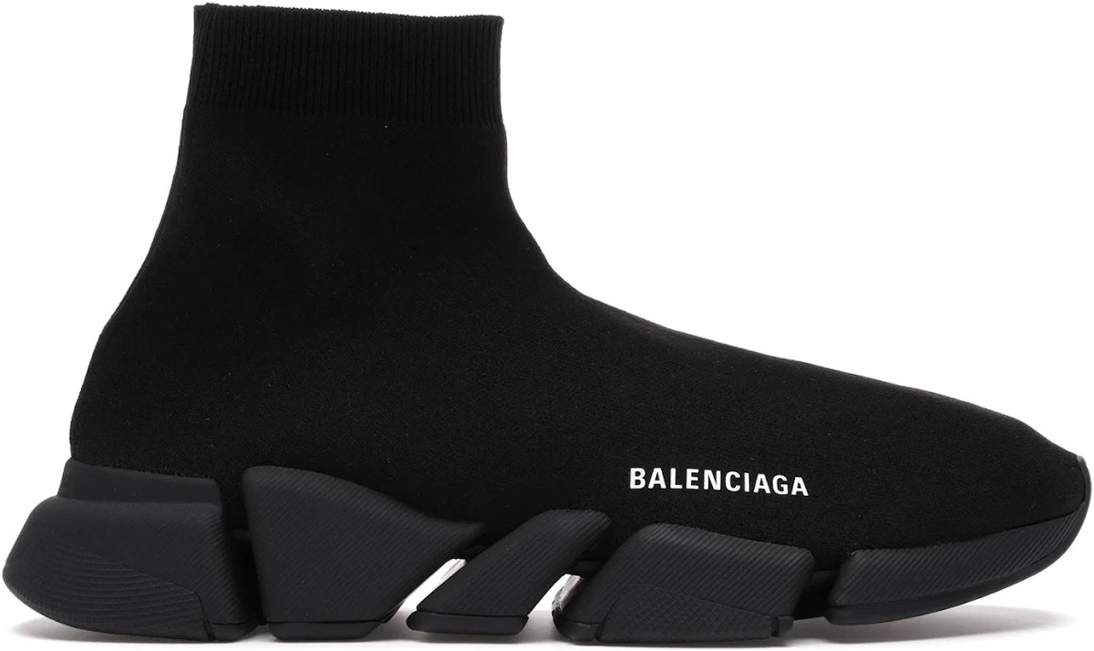 Balenciaga Speed Knit 2.0 Trainer All Black