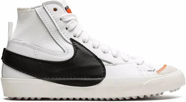 nike  blazer mid 77 JUMBO "WHITE/BLACK"