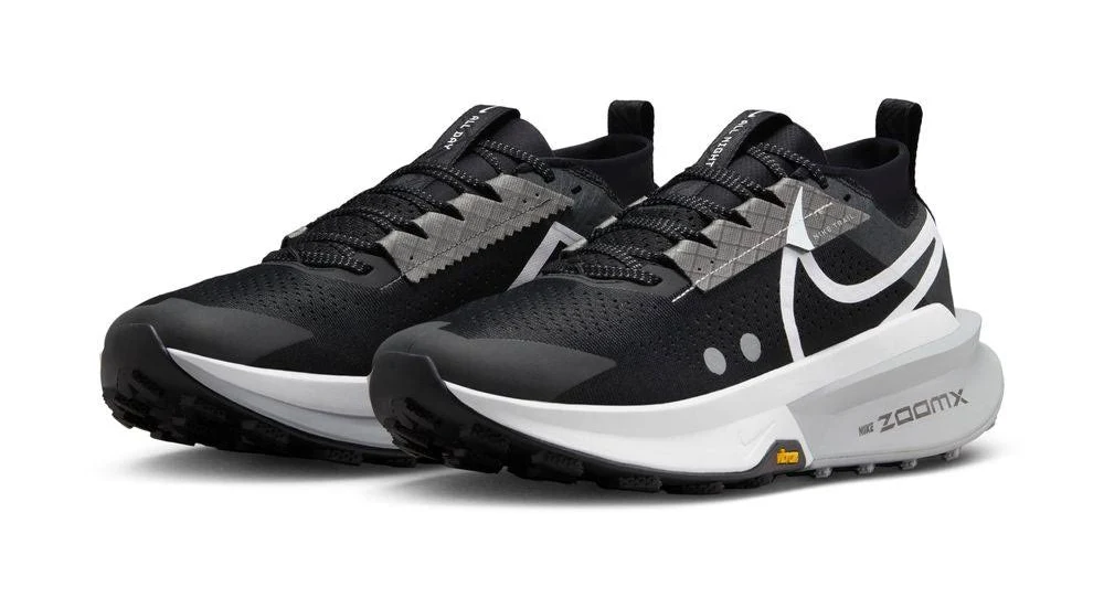 Nike ZEGAMA TRAIL 2 Black White Wolf Grey Anthracite - Image 3