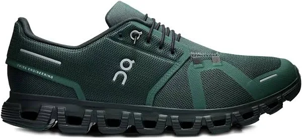 On Running Cloud 6 Dark Green Black