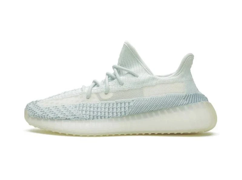 White Reflective Yeezy 350 Cloud White - Image 4
