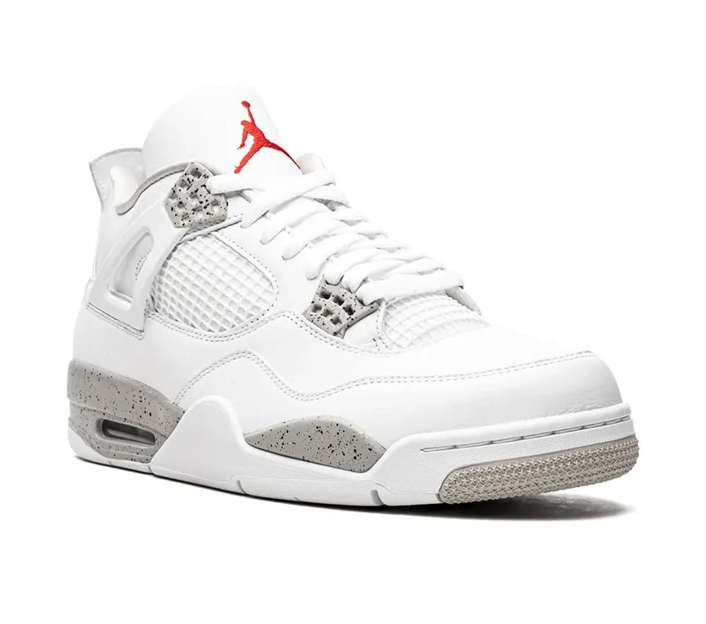 Air Jordan Retro 4 Oreo WHITE - Image 2