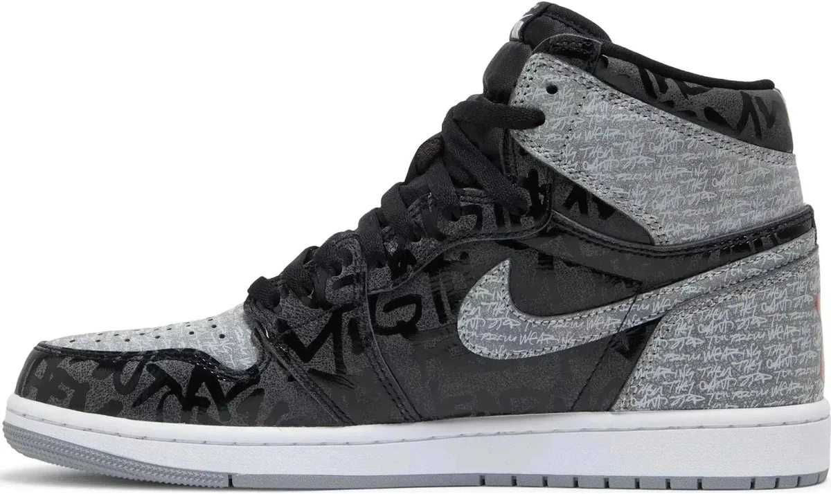 Nik e Jordan Retro 1 High OG Rebellionaire Semi Ua - Image 3