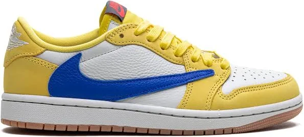 TRAVIS SCOTT X AIR JORDAN RETRO 1 Low Canary