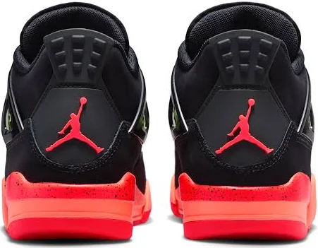 Nike Air Jordan Retro 4 "Black Infrared 23" SEMI UA - Image 2