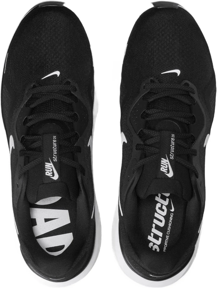 Nike Running Structure black cool white - Image 2