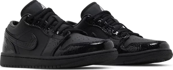 Nike air jordan 1 low black croc - Image 3