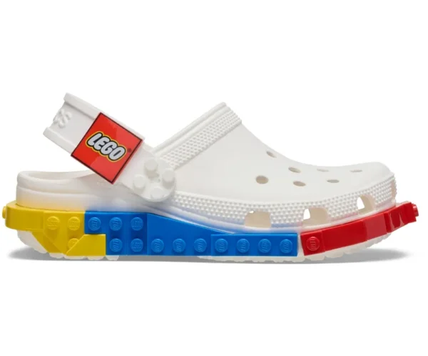 CROCS LEGO CREATIVITY CLOGS FOR MEN WHITE