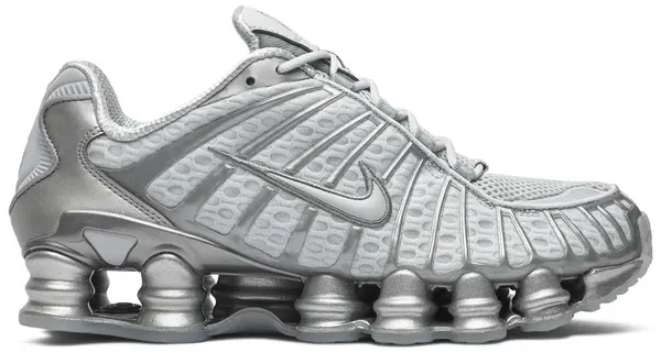 NIKE SHOX TL GREY METALLIC SILVER