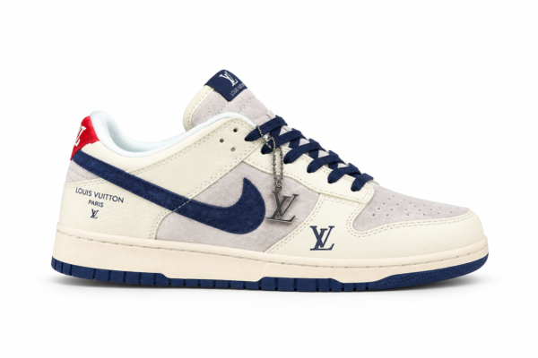 LOUIS VUITTON X NIKE SB DUNK LOW NAVY