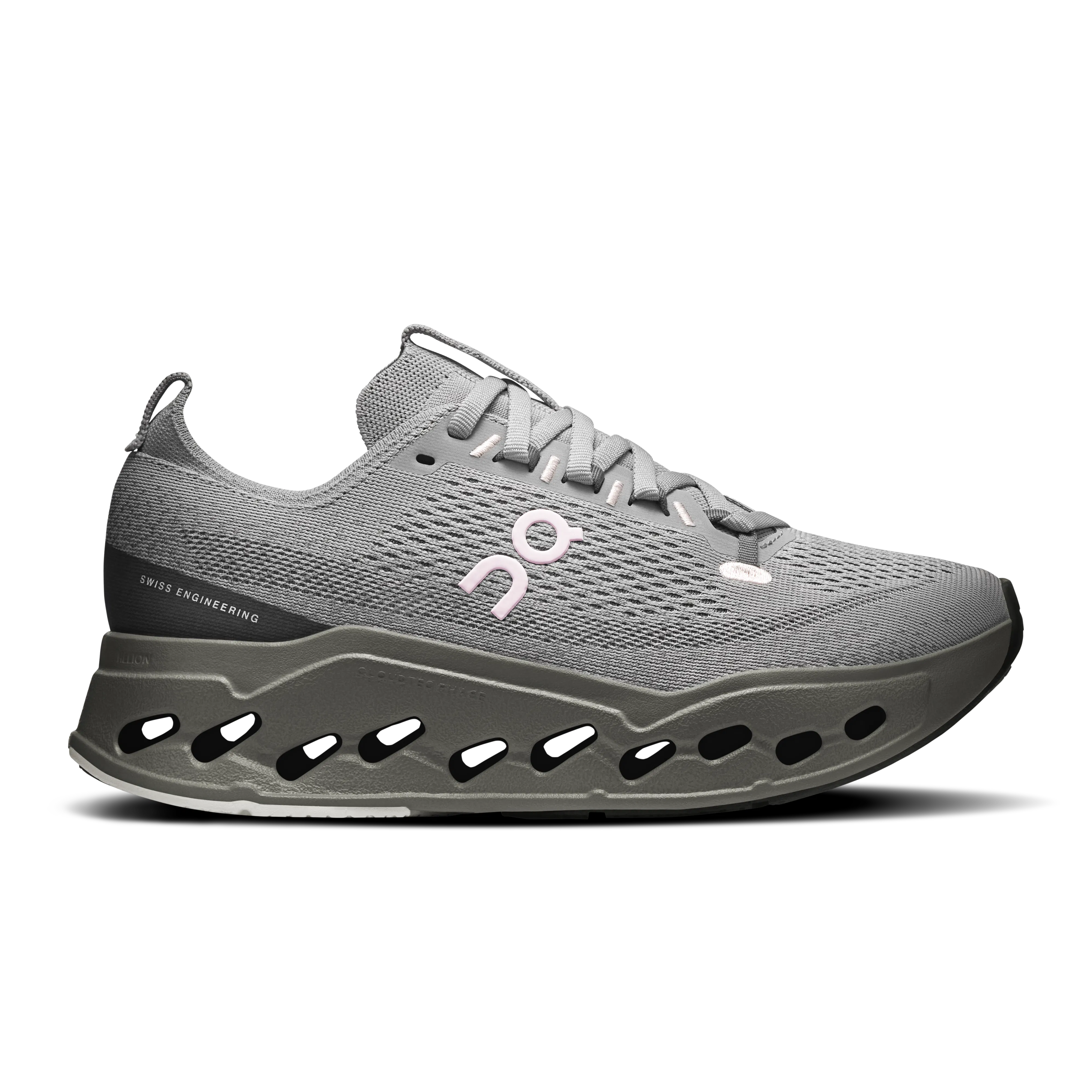 On Cloudsurfer Max Alloy Asphalt grey