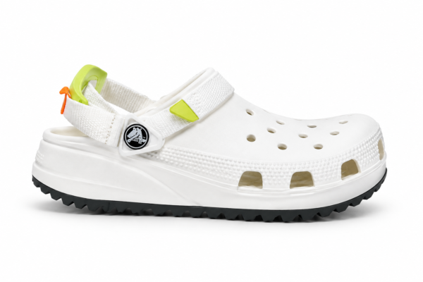 Croccs Classic Hiker Clogs White