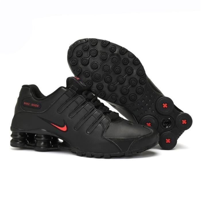 Nike Shox NZ Black Varsity Red - Image 2