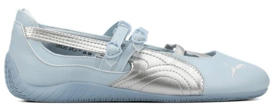 PUMA SPEEDCAT BALLET THE POWERPUFF GIRLS SILVER SKY BLUE WASH"
