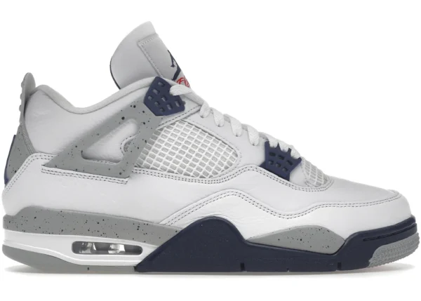 Jordan 4 midnight navy blue Blue