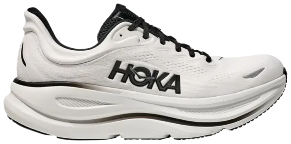 Hoka Bondi 9 White Black
