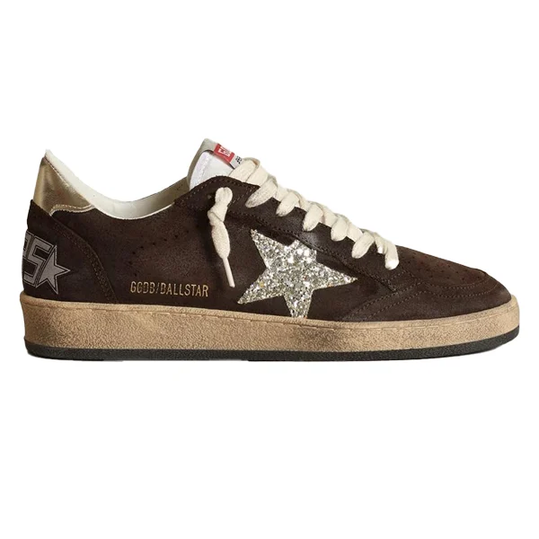 Golden Goose Ball Star Brown Beige