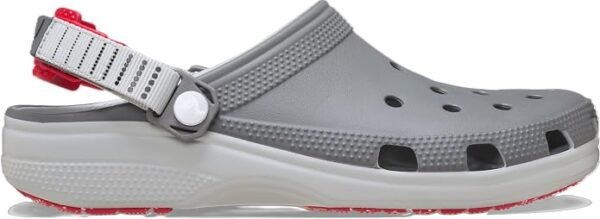 Crocs Classic Turbo Clogs Grey Red