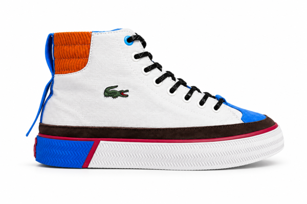 Lacoste Gripshot High-Top White Brown