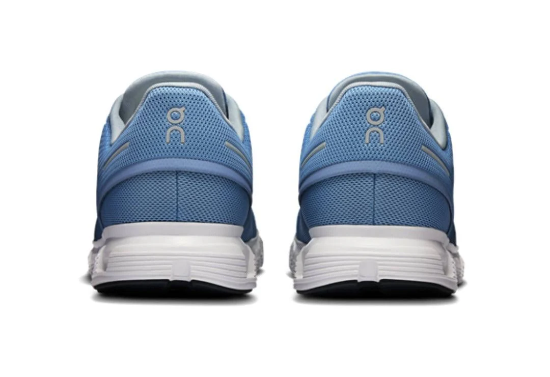 On Cloud 6 Running CHAMBRAY WHITE - Image 3