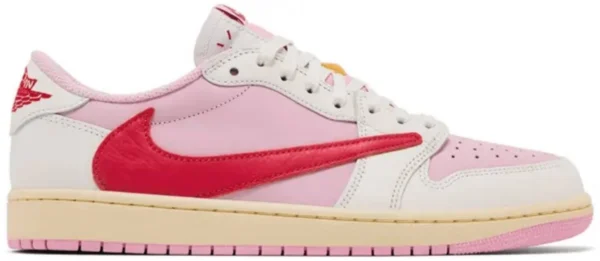NIKkEE Air JORDAN 1 TRAVIS SCOTT TROPICAL PINK
