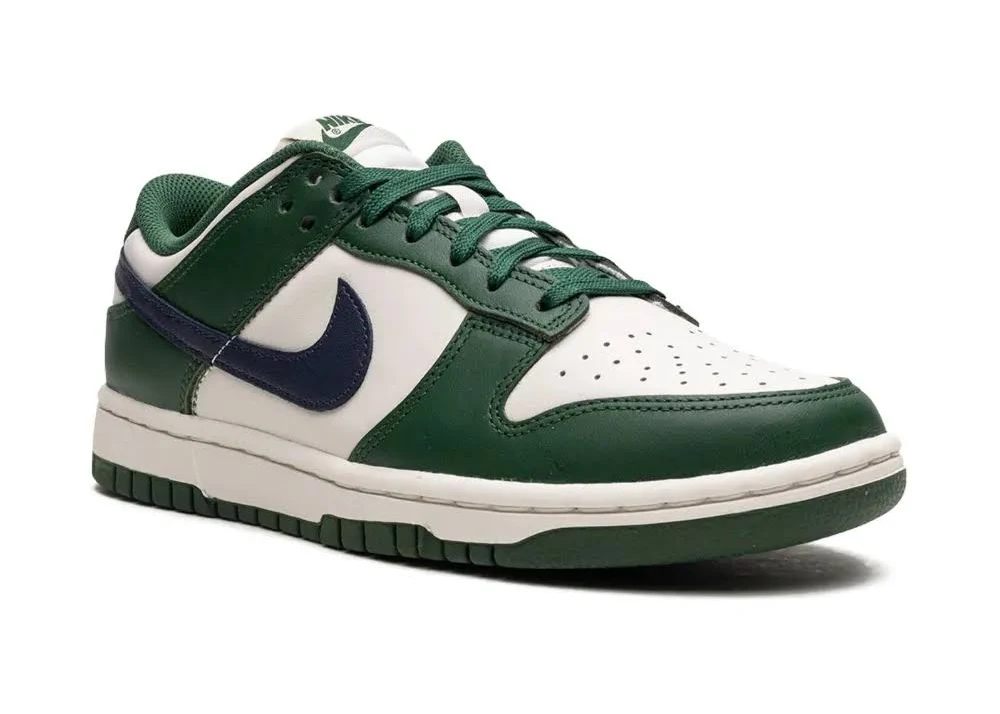 Nike Sb Dunk Low Gorge Green Midnight Navy Phantom - Image 2
