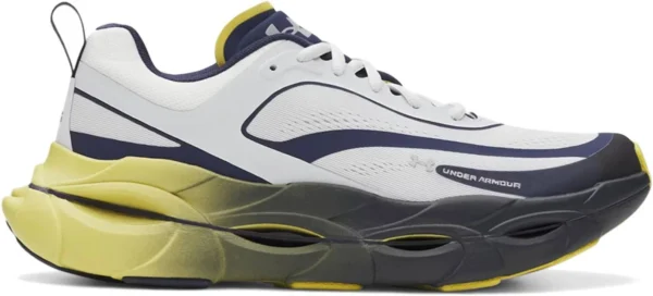 Under Armour Halo RacerWashed Navy Yellow Shade