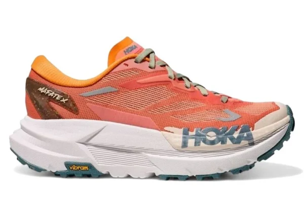 Hoka Mafate X Trail Running Feldspar Mountain Fog