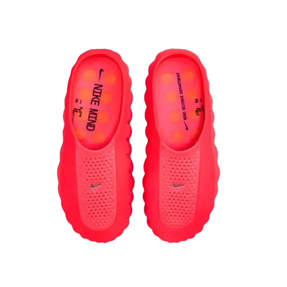 Nike Mind 001 Mules In Solar Red Fix - Image 2
