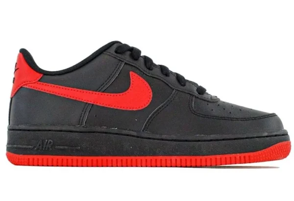 Nike Airforce 1 university Red black