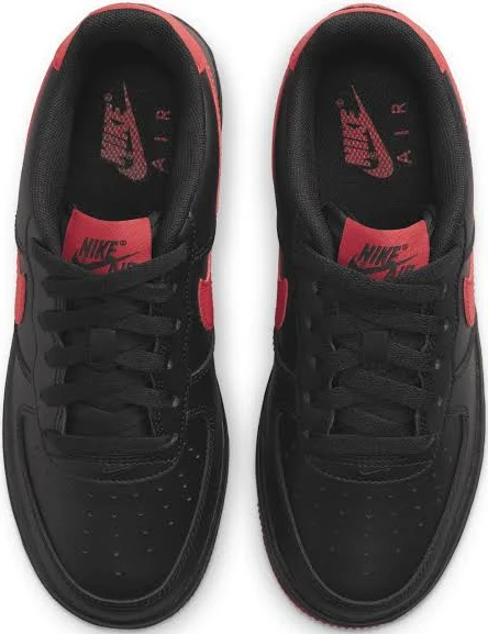 Nike Airforce 1 university Red black - Image 3